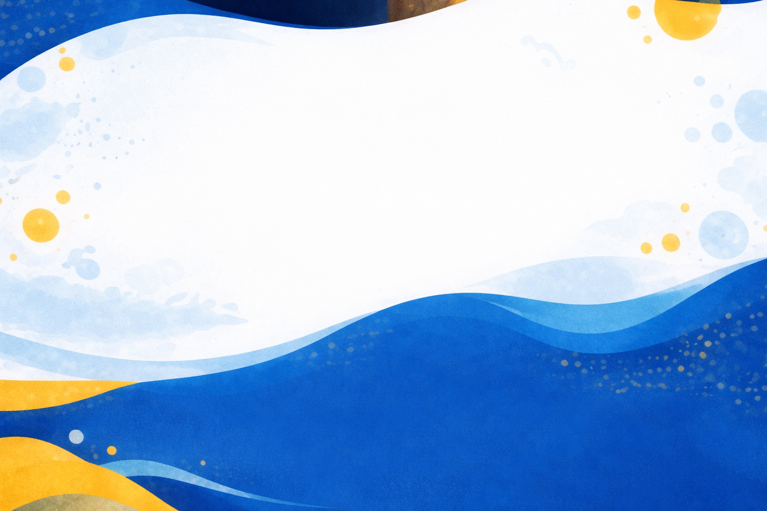 Univers graphique bleu, blanc et jaune de Skylive